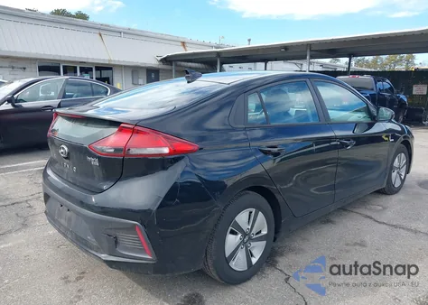 2020 Hyundai Ioniq Hybrid Blue из США, поврежденный, VIN KMHC65LC3LU220160